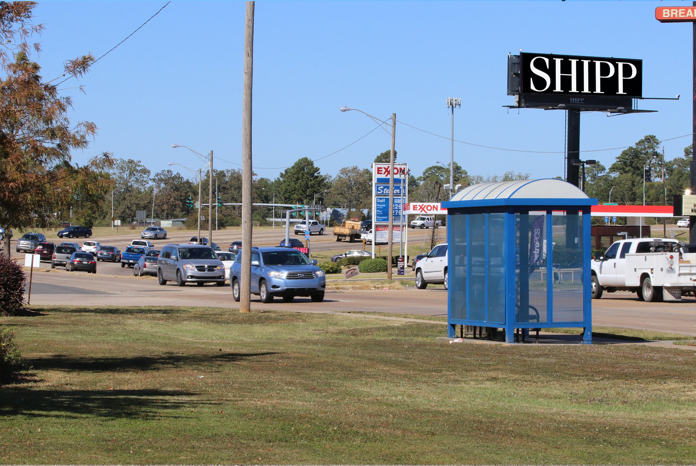 Pines Rd S face billboard