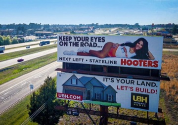 I30 @ Cross Roads Pkwy E Bottom billboard